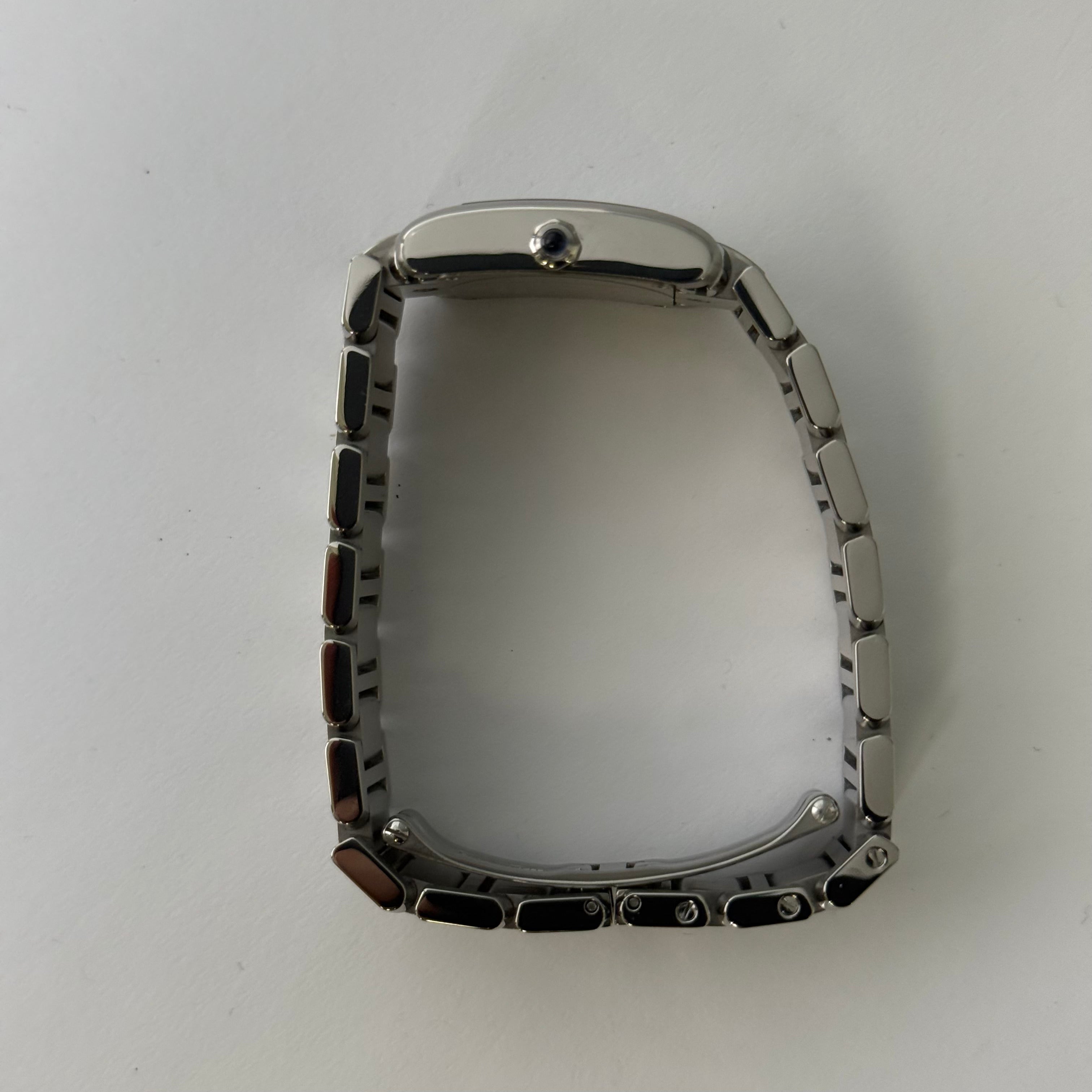 Cartier Tank 20mm Ivory Dial Watch Ref# W51008Q3