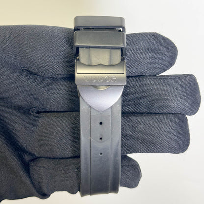 Tudor Black Shied Chronograph 42mm Red Dial Watch Ref# 42000CN-0005