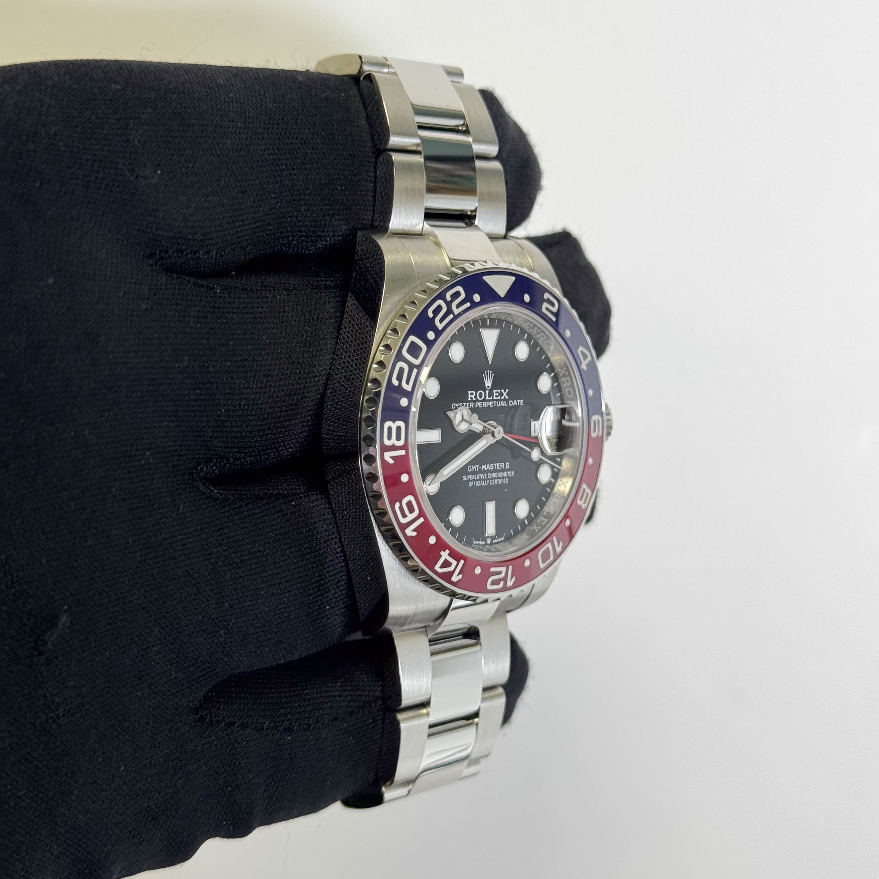 Rolex GMT-Master II 40mm Black Dial Watch Ref# 126710BLRO