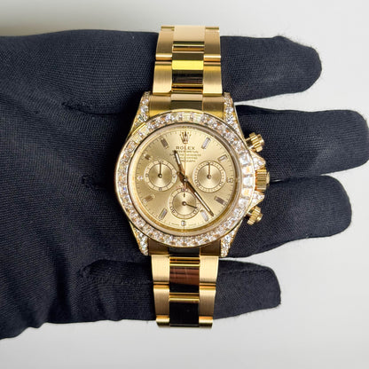 Rolex Daytona 40mm Champagne Dial Watch Ref# 126598TBR - Happy Jewelers Fine Jewelry Lifetime Warranty