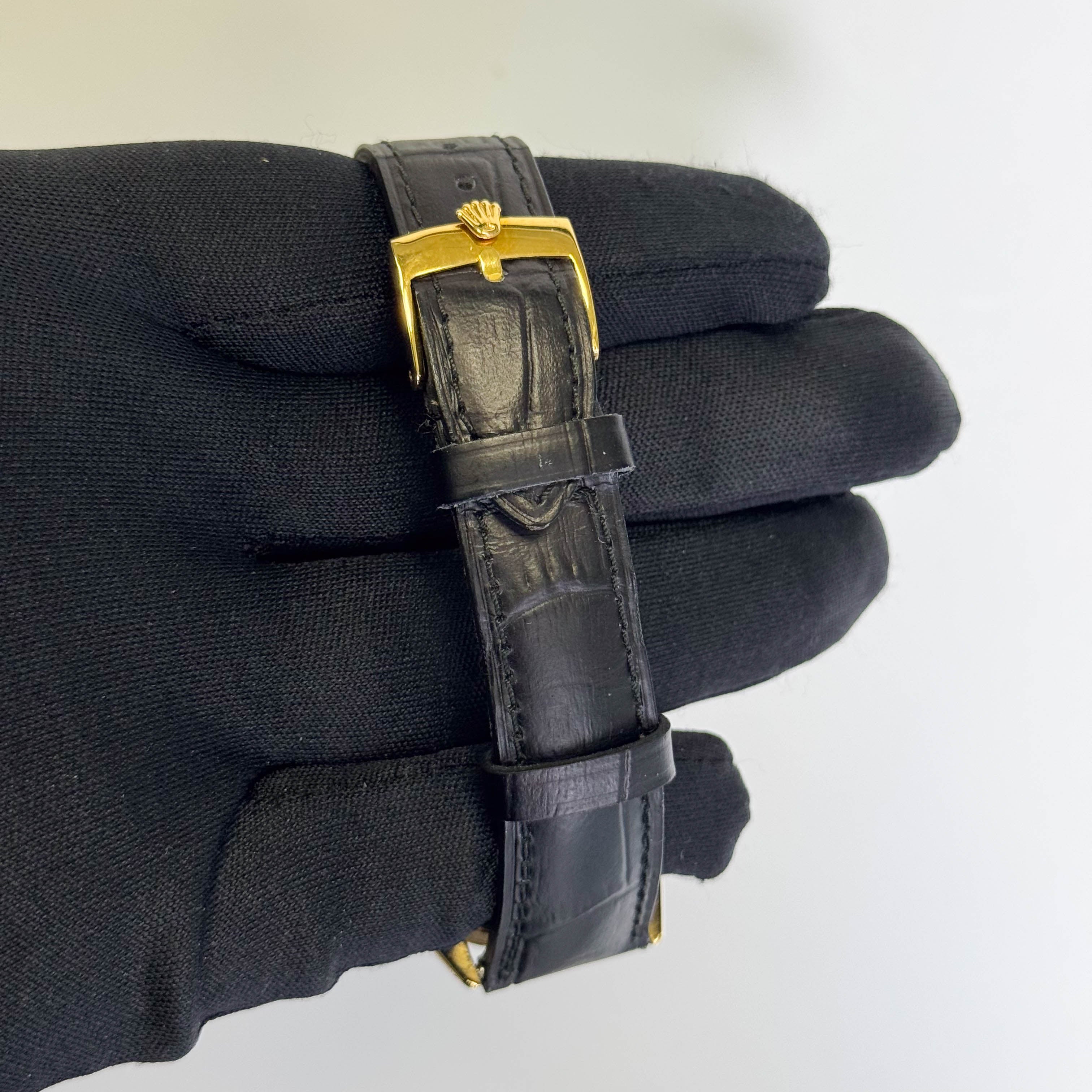 Rolex Oyster Perpetual 34mm Champagne Dial Watch Ref# 1503 - Happy Jewelers Fine Jewelry Lifetime Warranty