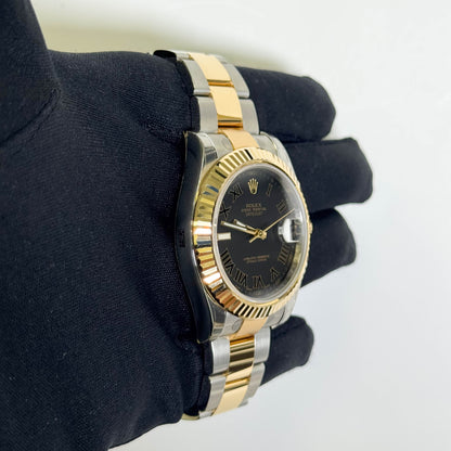Rolex Datejust 41mm Dark Grey Dial Watch Ref# 126333