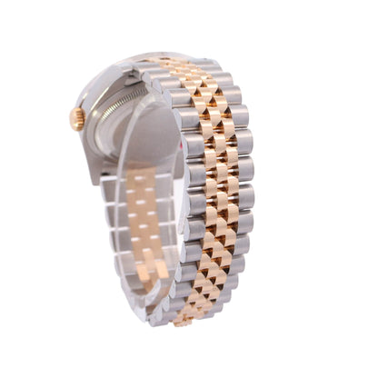Rolex Datejust Two-Tone Stainless Steel Yellow Gold 36mm Champagne Diamond Dial Watch Ref# 116233 - Happy Jewelers Fine Jewelry Lifetime Warranty