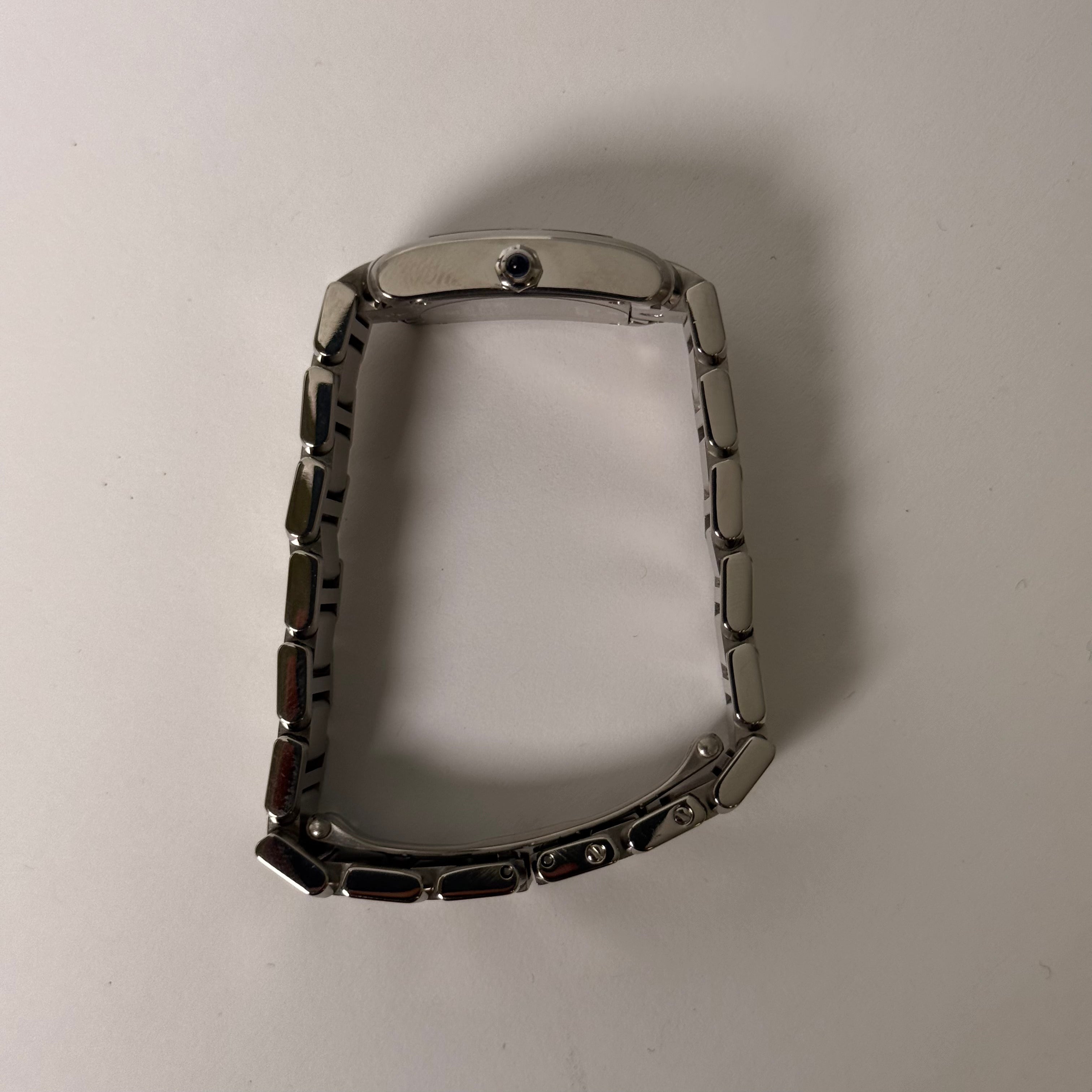 Cartier Tank 20mm Ivory Dial Watch Ref# W51008Q3