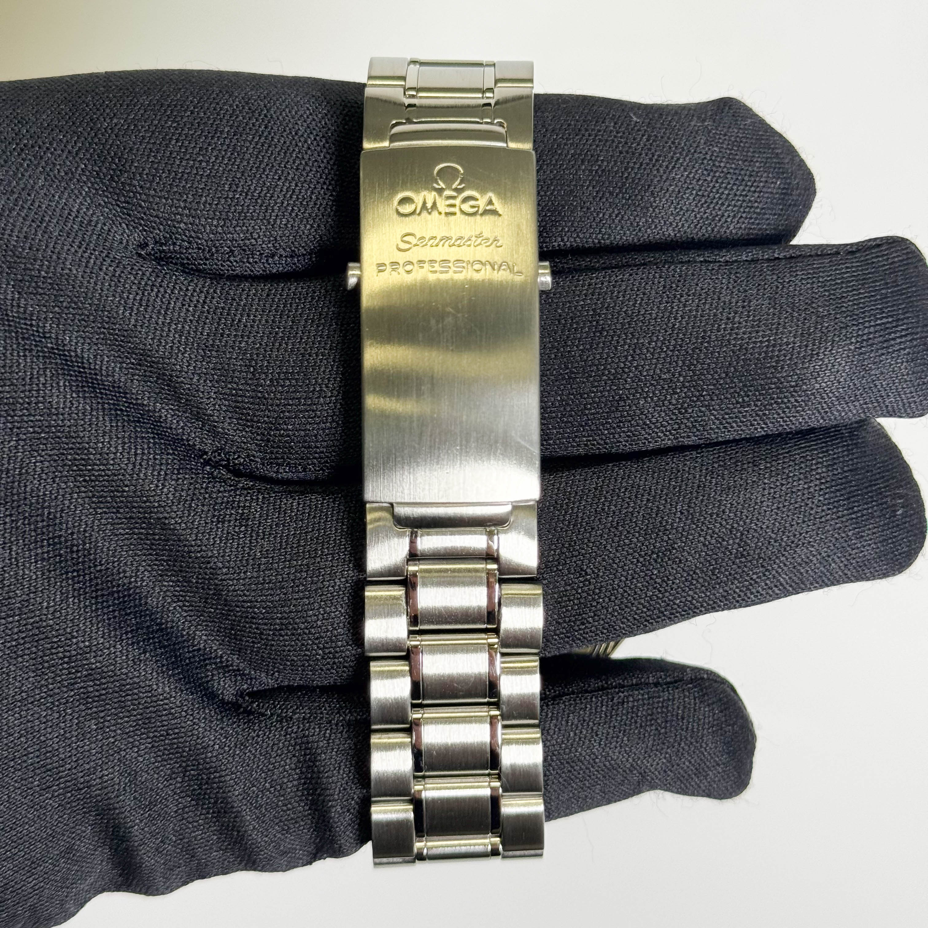 Omega Seamaster 41mm Black Dial Watch Ref# 2254.50 - Happy Jewelers Fine Jewelry Lifetime Warranty