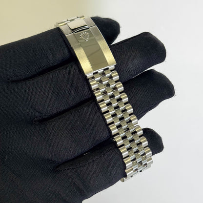 Rolex Datejust 36mm Silver Roman Dial Watch Ref# 126234