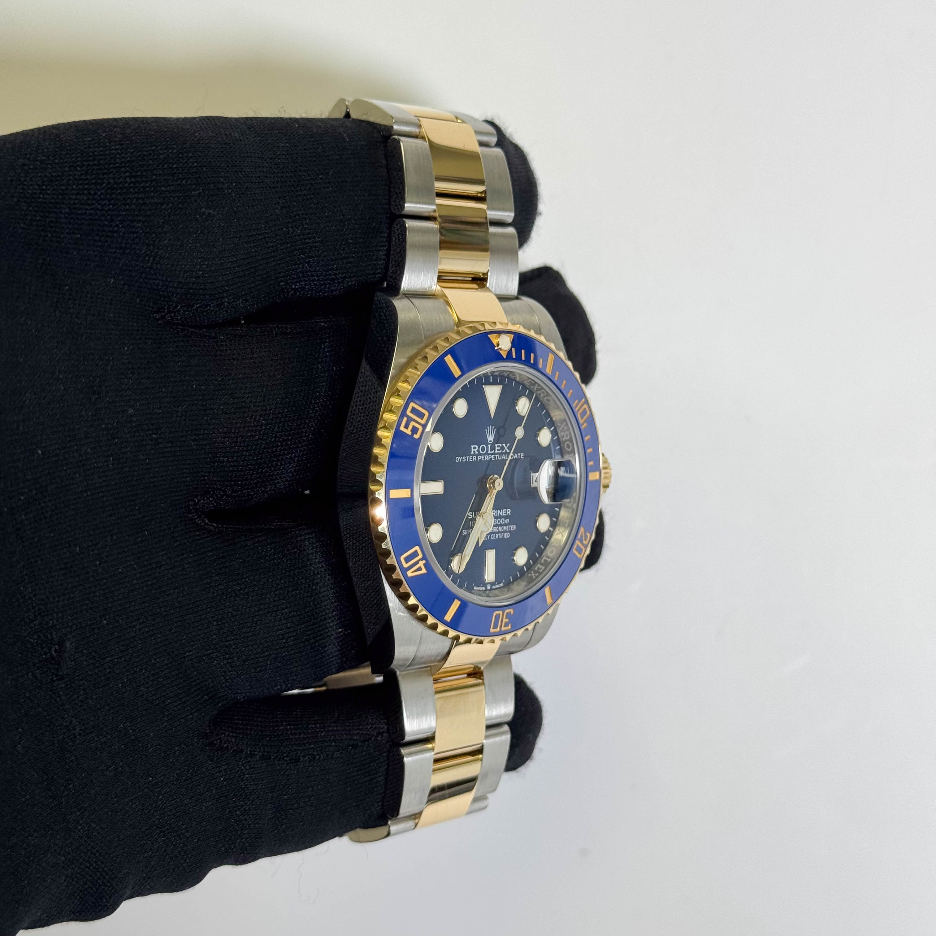 Rolex Submariner 41mm Blue Dial Watch Ref# 126613LB