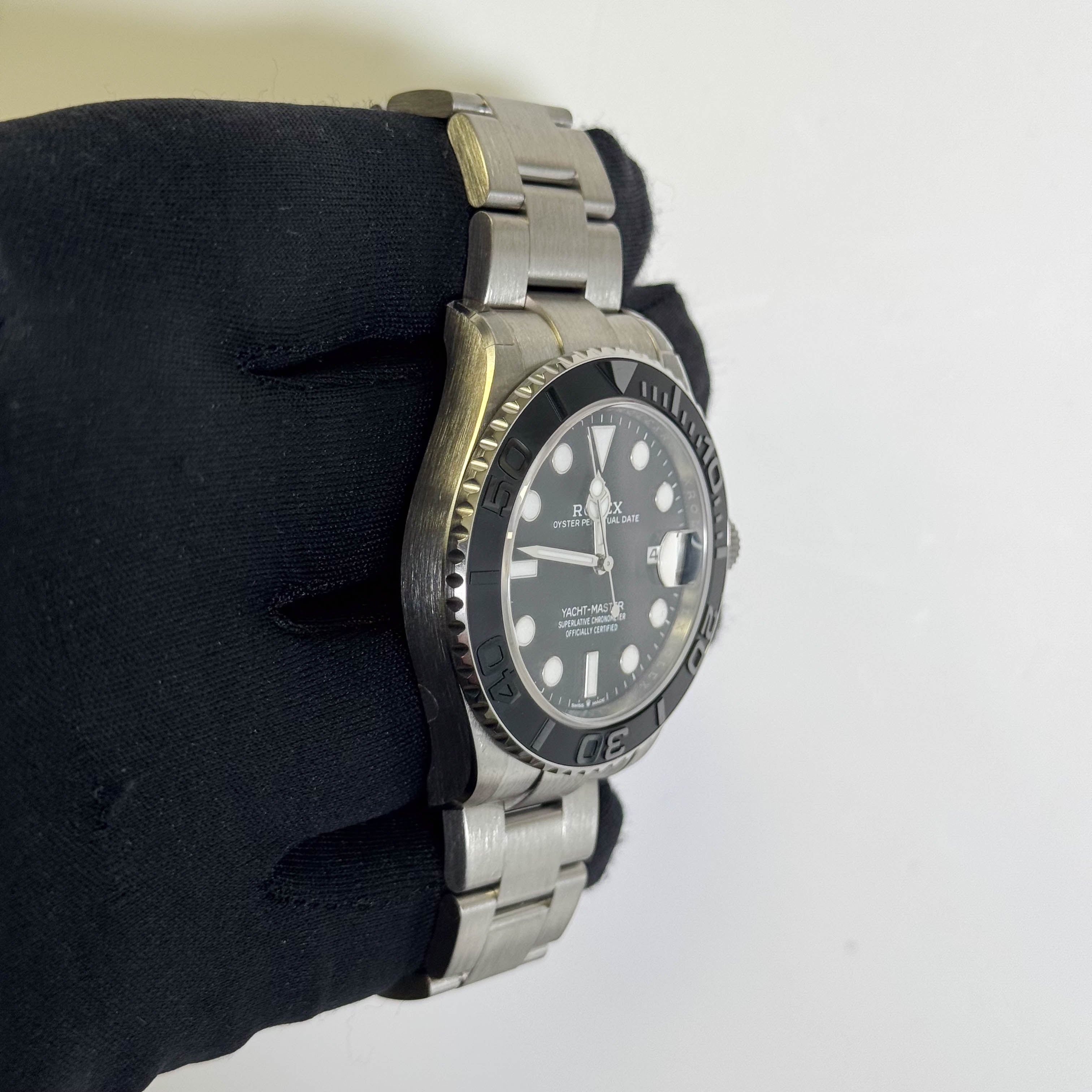 Rolex Yacht-Master 42mm Black Dial Watch Ref# 226627