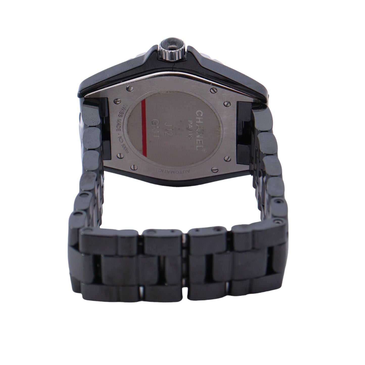 Chanel Black Ceramic Steel 41mm Black Arabic Dial Watch Reference#: H3101 - Happy Jewelers Fine Jewelry Lifetime Warranty