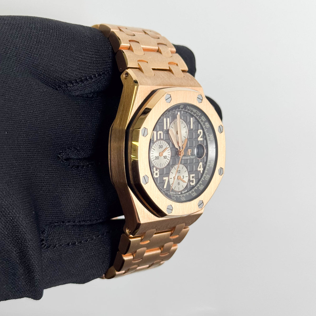 Audemars Piguet Royal Oak Offshore 42mm Gray Dial Watch Ref# 26470OR.OO.1000OR.02