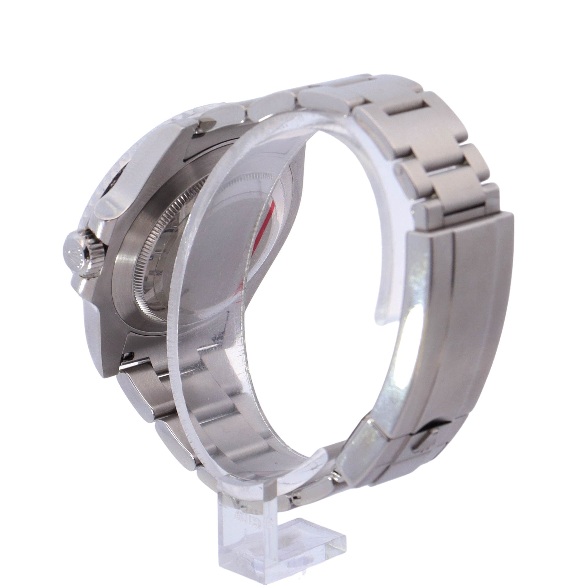 Rolex Mens Submariner Stainless Steel 40mm Custom Green Dot Dial Watch Reference #: 116610 - Happy Jewelers Fine Jewelry Lifetime Warranty