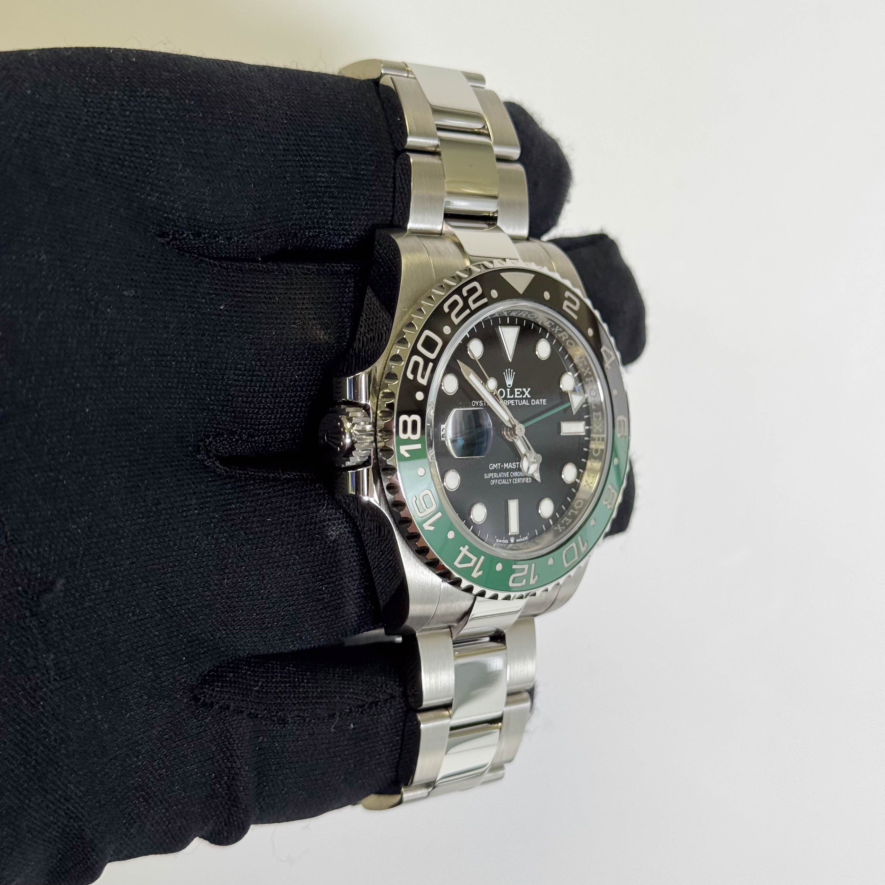 Rolex GMT-Master II 40mm Black Dial Watch Ref# 126720VTNR