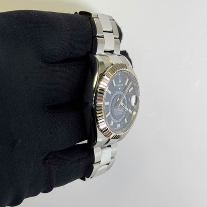 Rolex Sky-Dweller 42mm Blue Dial Watch Ref# 326934
