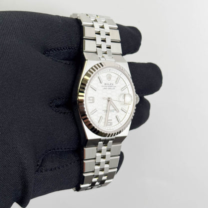 Rolex Land-Dweller 40mm White Dial Watch Ref# 127334