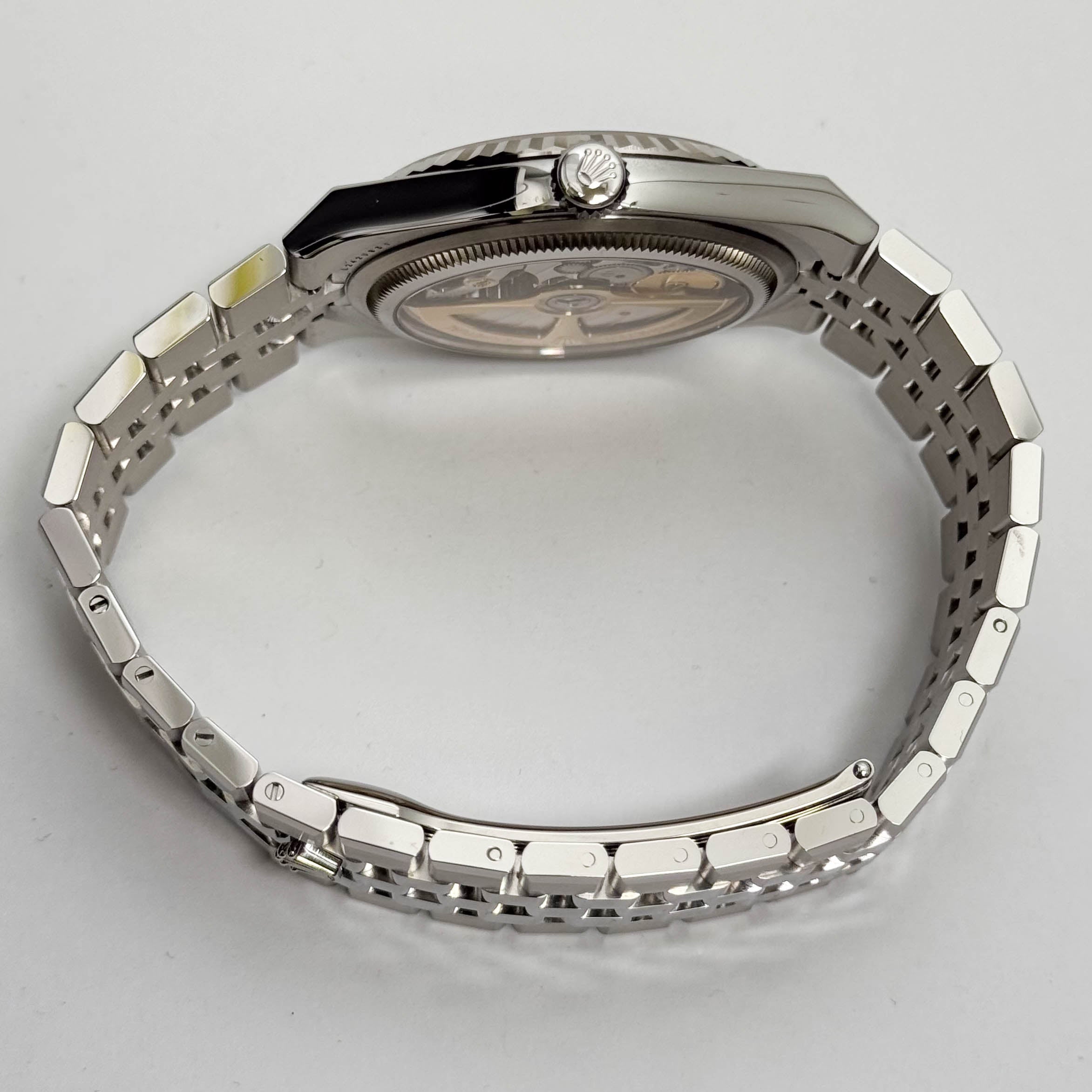 Rolex Land-Dweller 40mm White Dial Watch Ref# 127334 – Happy Jewelers