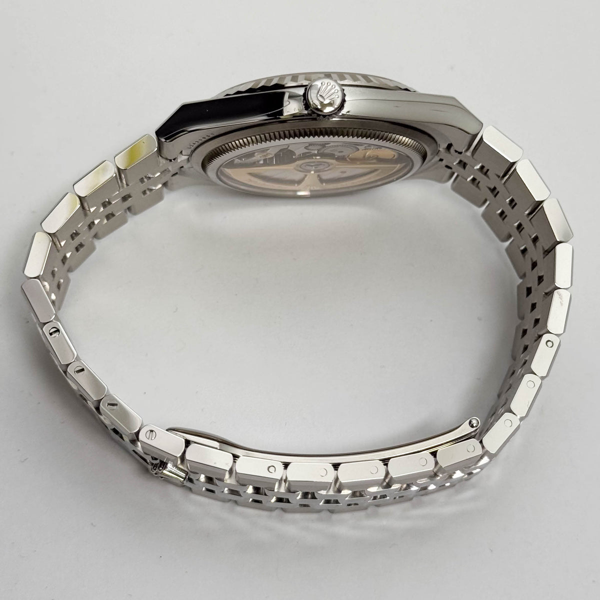Rolex Land-Dweller 40mm White Dial Watch Ref# 127334