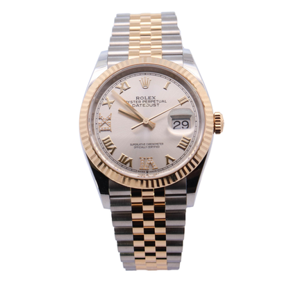Rolex Datejust 36mm Silver Dial Watch Ref# 126233 - Happy Jewelers Fine Jewelry Lifetime Warranty