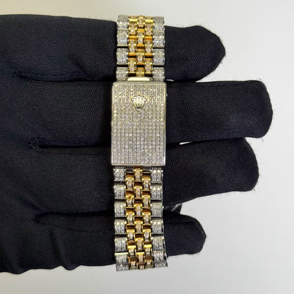 Rolex Datejust 36mm Red Stick Dial Watch Ref# 16233