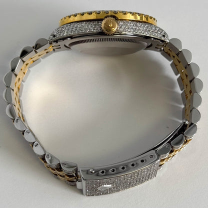 Rolex Datejust 36mm Red Stick Dial Watch Ref# 16233