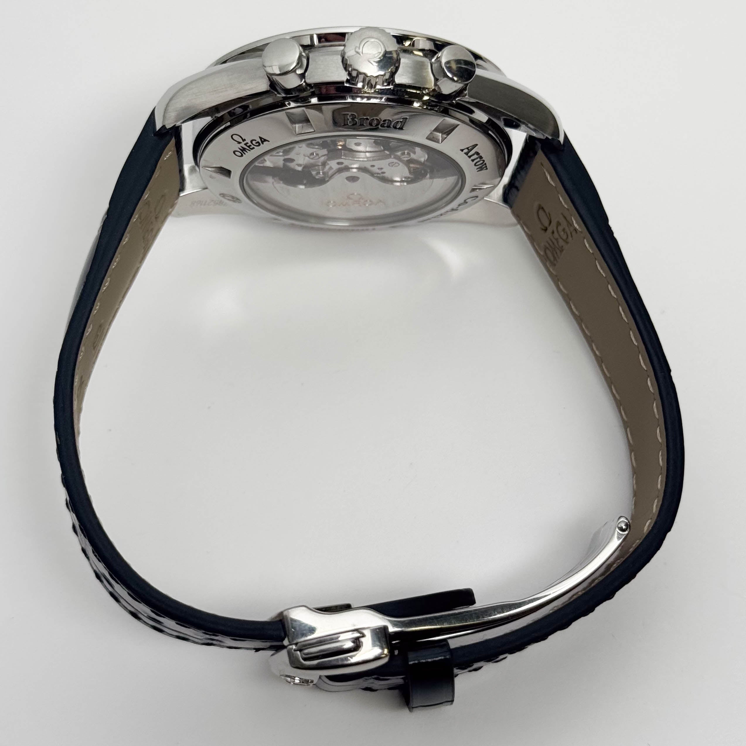Omega Speedmaster Broad Arrow 44.25mm Silver Dial Watch Ref# 321.13.44.50.02.001