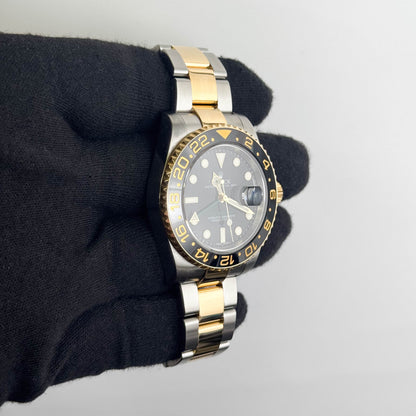 Rolex GMT-Master II 40mm Black Dial Watch Ref# 116713LN