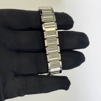 Cartier Tank Stainless Steel 20mm Ivory Dial Watch Ref# W51008Q3 - Happy Jewelers Fine Jewelry Lifetime Warranty
