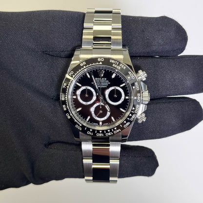 Rolex Daytona 40mm Black Dial Watch Ref# 126500LN - Happy Jewelers Fine Jewelry Lifetime Warranty