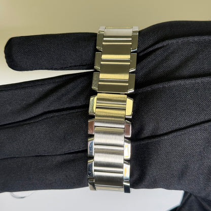 Cartier Tank Francaise 37mm White Dial Watch Ref# W51001Q3