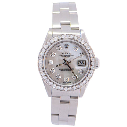 Rolex Oyster Perpetual 26mm MOP Dial Watch Ref# 124300 - Happy Jewelers Fine Jewelry Lifetime Warranty