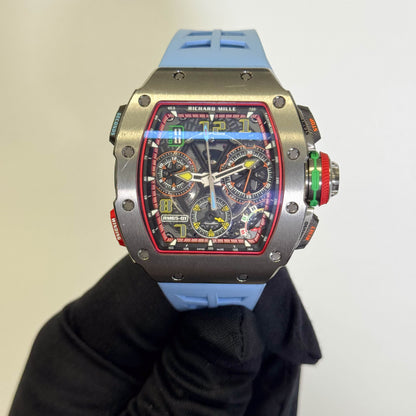 Richard Mille RM65-01 Titanium 45mm Skeleton Arabic Dial Watch Ref# RM65-01 - Happy Jewelers Fine Jewelry Lifetime Warranty
