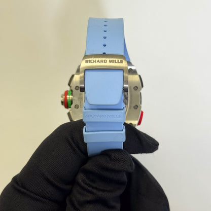 Richard Mille RM65-01 Titanium 45mm Skeleton Arabic Dial Watch Ref# RM65-01 - Happy Jewelers Fine Jewelry Lifetime Warranty