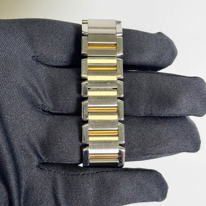 Cartier Tank Francaise 25mm Ivory Dial Watch Ref#W51005Q4