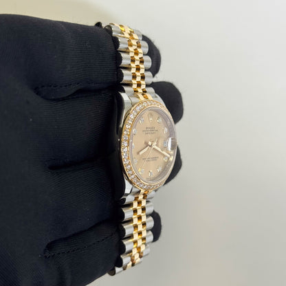 Rolex Datejust 31mm Champagne Dial Watch Ref# 278383RBR