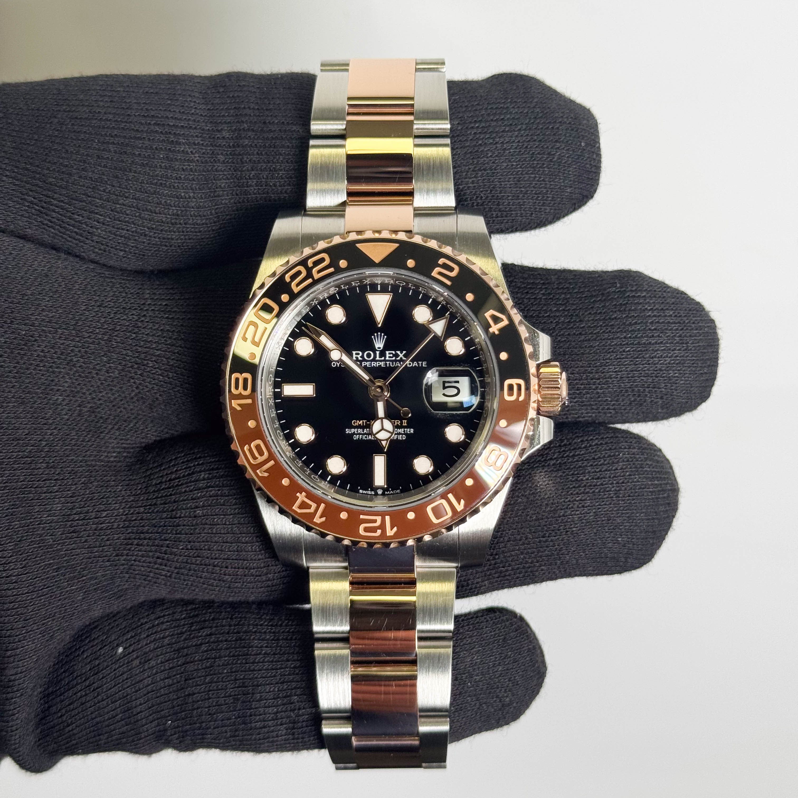 Rolex GMT-Master II 40mm Black Dial Watch Ref# 126711CHNR