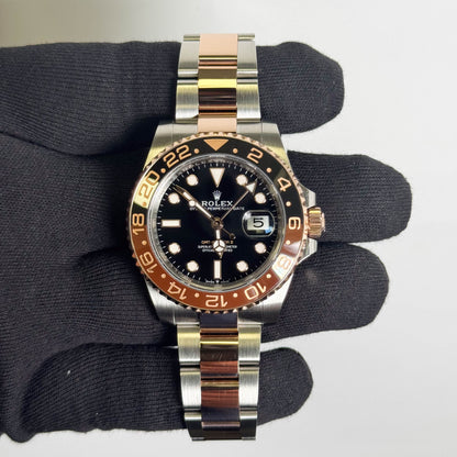 Rolex GMT-Master II 40mm Black Dial Watch Ref# 126711CHNR