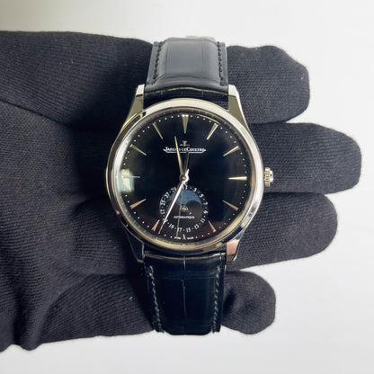 Jaeger LeCoultre Master Ultra Thin 39mm Black Dial Watch Ref# Q1368471