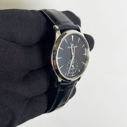 Jaeger LeCoultre Master Ultra Thin 39mm Black Dial Watch Ref# Q1368471