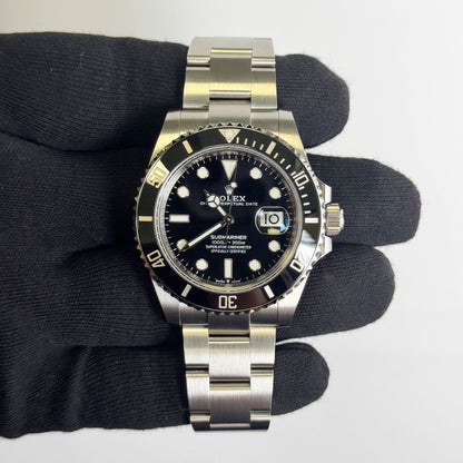 Rolex Submariner 41mm Black Dial Watch Ref# 126610LN