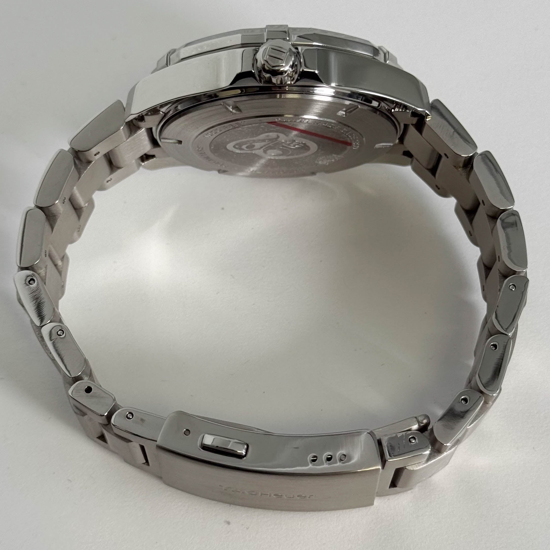 Tag Heuer Aquaracer 43mm White Dial Watch Ref# WAY2013.BA0927