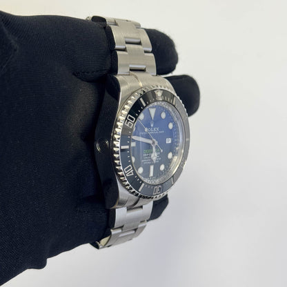Rolex Sea-Dweller 44mm Blue/Black Dial Watch Ref# 126660 - Happy Jewelers Fine Jewelry Lifetime Warranty