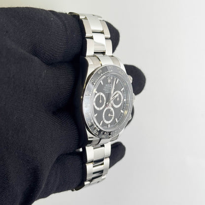 Rolex Daytona 40mm Black Dial Watch Ref# 126500LN