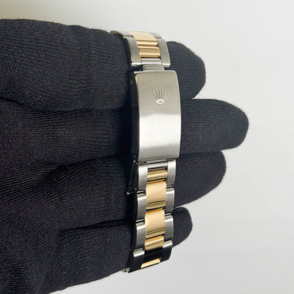 Rolex Oyster Perpetual 34mm Green Dial Watch Ref# 14233M