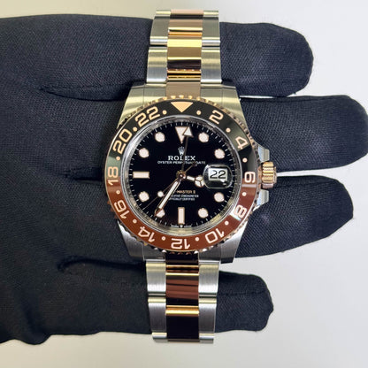 Rolex GMT-Master II 40mm Black Dial Watch Ref# 126711CHNR - Happy Jewelers Fine Jewelry Lifetime Warranty