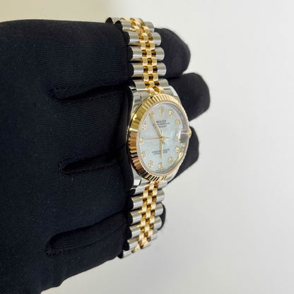 Rolex Datejust 31mm MOP Dial Watch Ref# 278273 - Happy Jewelers Fine Jewelry Lifetime Warranty