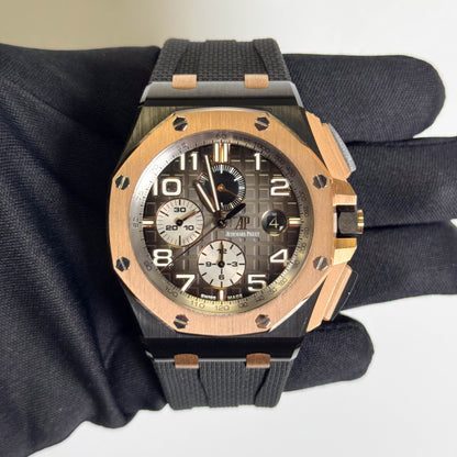 Audemars Piguet Royal Oak 44mm Grey Dial Watch Ref# 26405NR.OO.A002CA.01