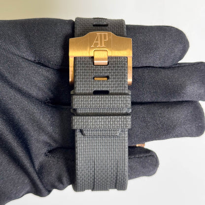 Audemars Piguet Royal Oak 44mm Grey Dial Watch Ref# 26405NR.OO.A002CA.01