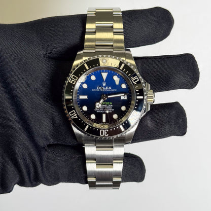 Rolex Sea-Dweller 44mm Black/Blue Dial Watch Ref# 136660