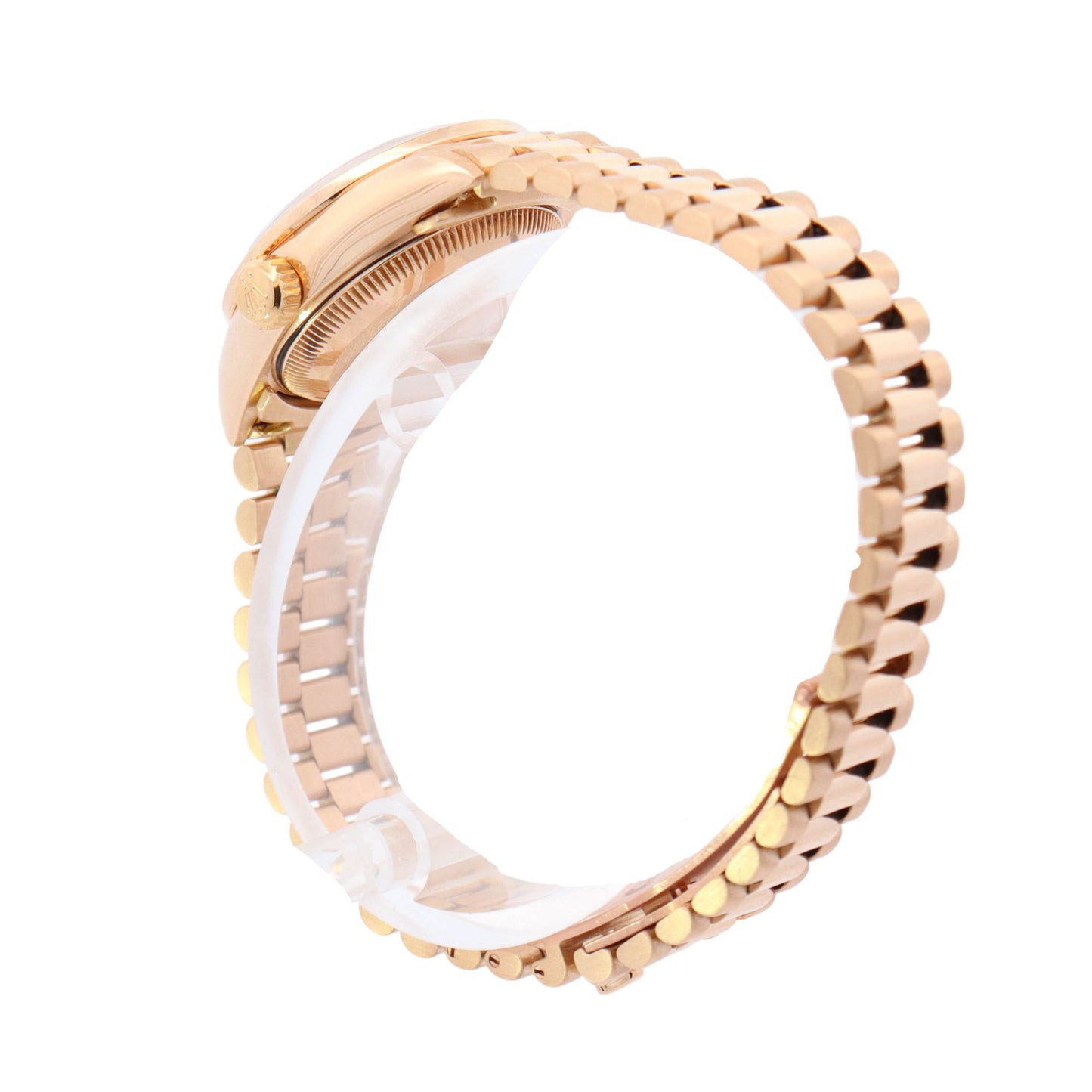 Rolex Datejust Yellow Gold 26mm Champagne Diamond Dial Watch Ref# 69138 - Happy Jewelers Fine Jewelry Lifetime Warranty