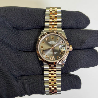 Rolex Datejust 31mm Rhodium Dial Watch Ref# 278271 - Happy Jewelers Fine Jewelry Lifetime Warranty