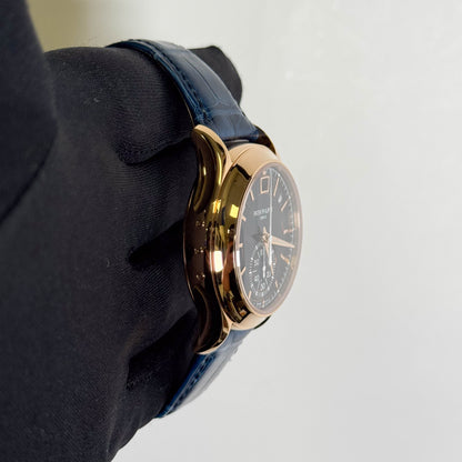 Patek Philippe Annual Calendar 42mm Blue Dial Watch Ref# 5905R-010